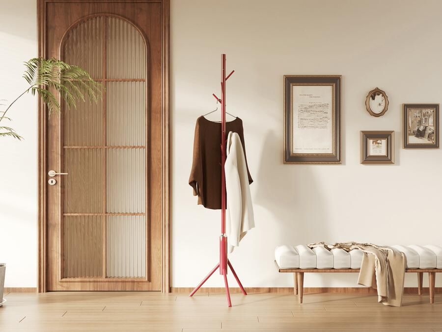 Mobistoxx Kapstok KARISSA 8 haken rood