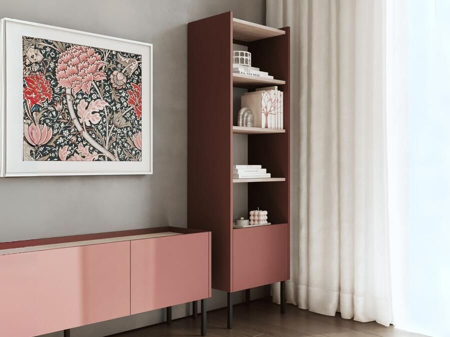 Mobistoxx Kast JULIE 50 cm acacia roest