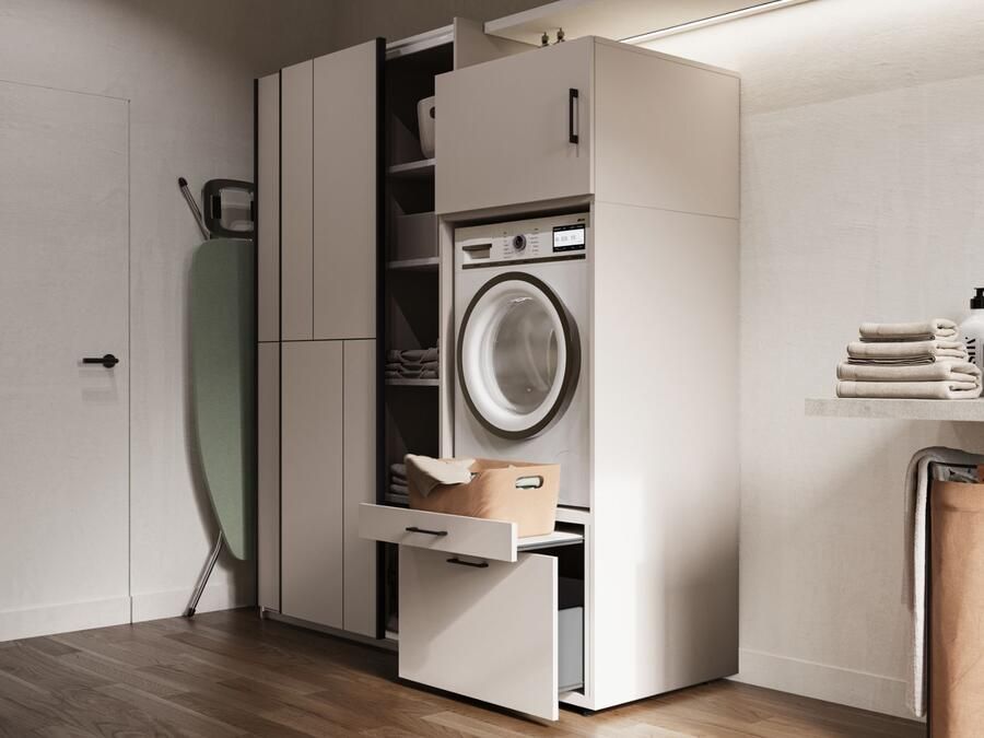 Mobistoxx Kast WASHING 1 machine LARGE kasjmier