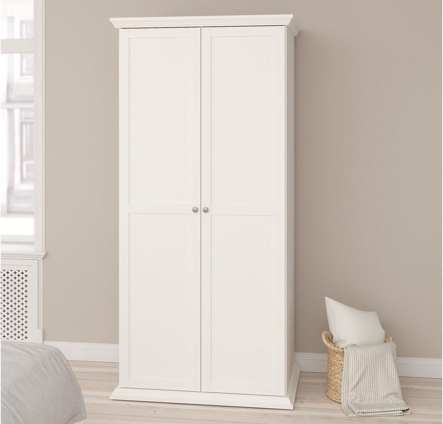 Mobistoxx Kledingkast NORTON 2 deuren wit