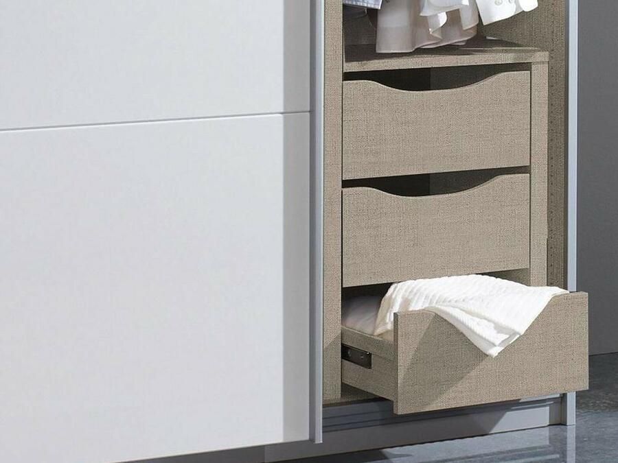 Mobistoxx Ladeblok ALPHA 3 lades 45 cm natuurlijk linnen