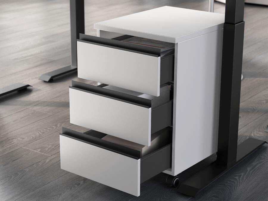 Mobistoxx Ladeblok BEDALMO 3 lades wit