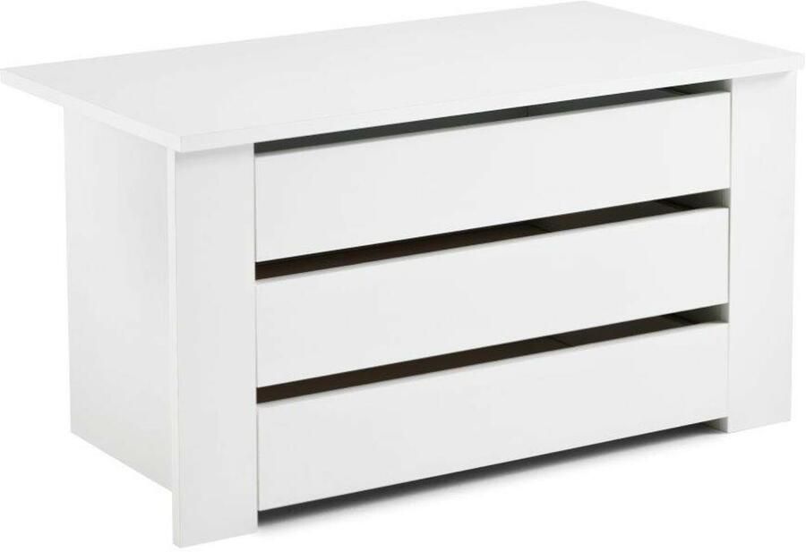 Mobistoxx Ladeblok SALSA 3 lades 89 cm wit