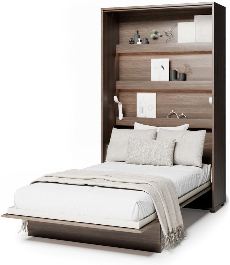 Mobistoxx Opklapbed CONCEPTION PRO 120x200 cm dunin eik (verticaal) met matras