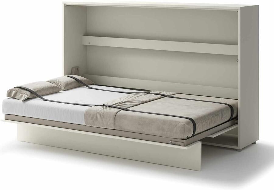 Mobistoxx Opklapbed CONCEPTION PRO 120x200 cm kasjmier (horizontaal) met matras