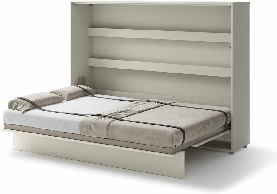 Mobistoxx Opklapbed CONCEPTION PRO 140x200 cm kasjmier (horizontaal) met matras