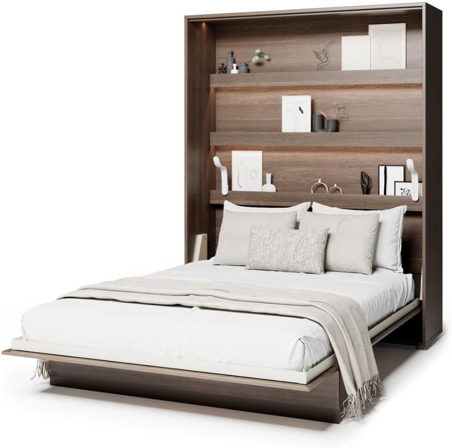 Mobistoxx Opklapbed CONCEPTION PRO 160x200 cm dunin eik (verticaal)