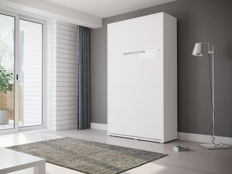 Mobistoxx Opklapbed HOUDI 120x200 cm wit