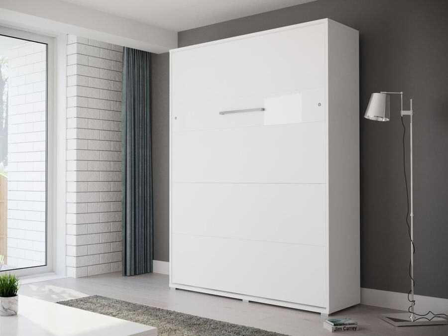 Mobistoxx Opklapbed HOUDI 160x200 cm wit