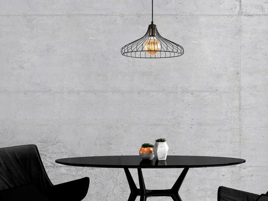 Mobistoxx Plafondlamp DENNOU zwart