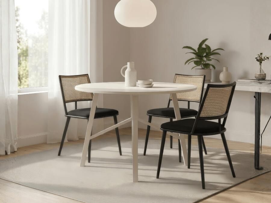 Mobistoxx Ronde eettafel ELUKASO Ø 100 cm kasjmier