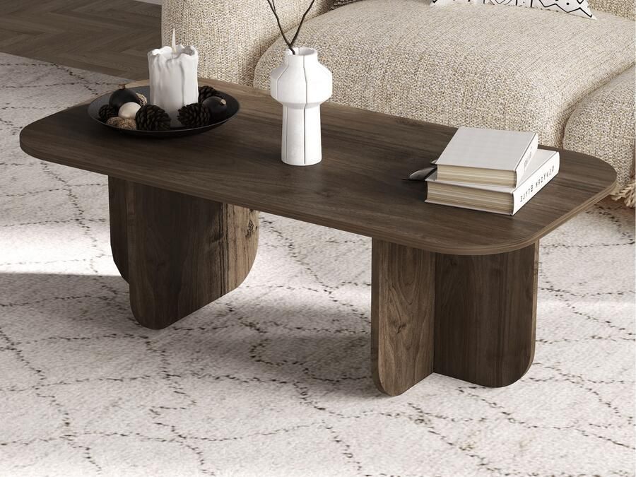 Mobistoxx Salontafel BECALO 120 cm walnoot
