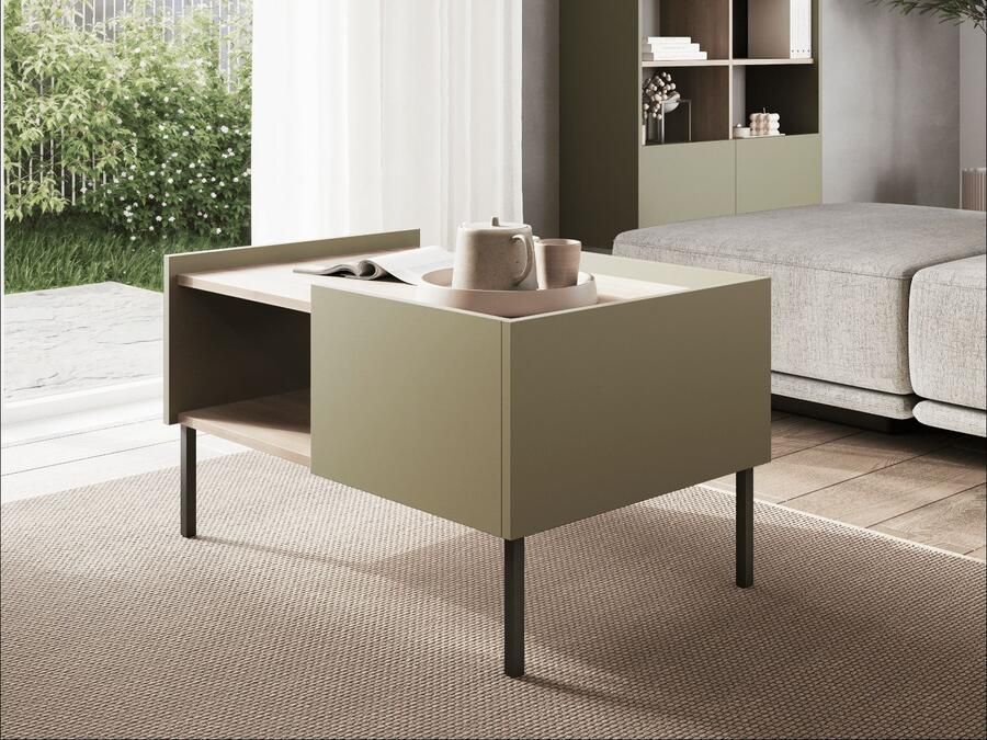 Mobistoxx Salontafel JULIE 90 cm acacia olijf