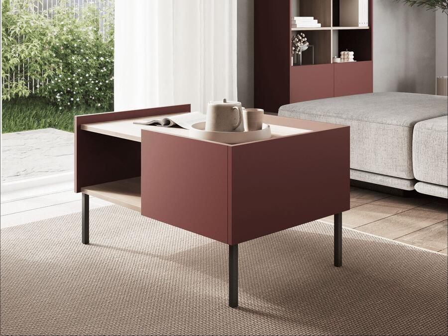 Mobistoxx Salontafel JULIE 90 cm acacia roest
