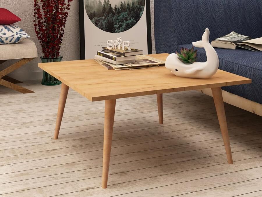 Mobistoxx Salontafel LIVAI 80 cm eik