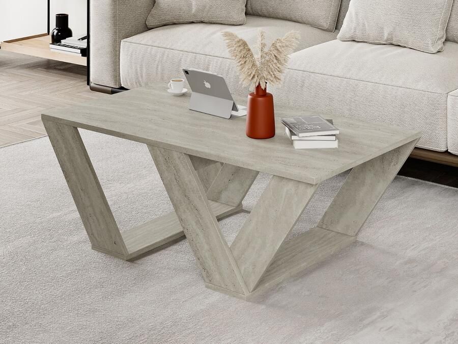 Mobistoxx Salontafel PIPO 110 cm travertin