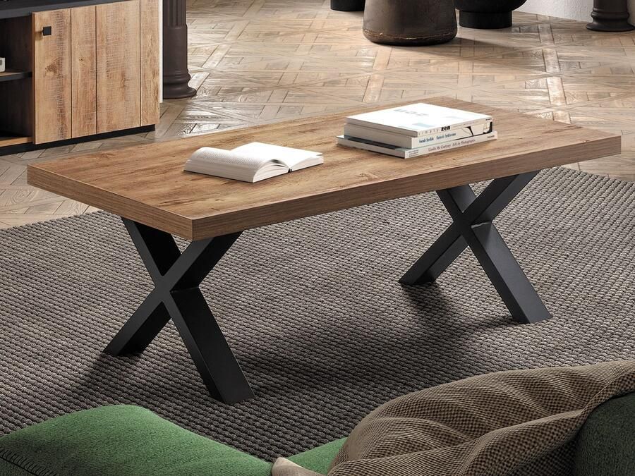 Mobistoxx Salontafel SHAKA 130 cm denver eik