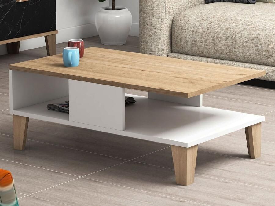 Mobistoxx Salontafel SUMONIA eik wit