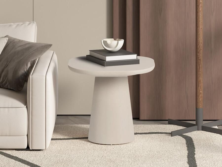 Mobistoxx Salontafel TAVIR 55 cm cement beige