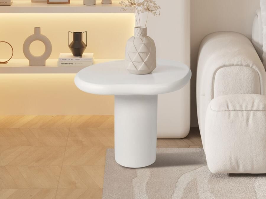 Mobistoxx Salontafel TAVIR 58 cm cement wit