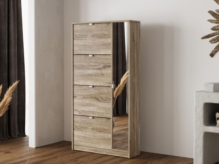 Mobistoxx Schoenenkast CELINE 5 deuren sonoma