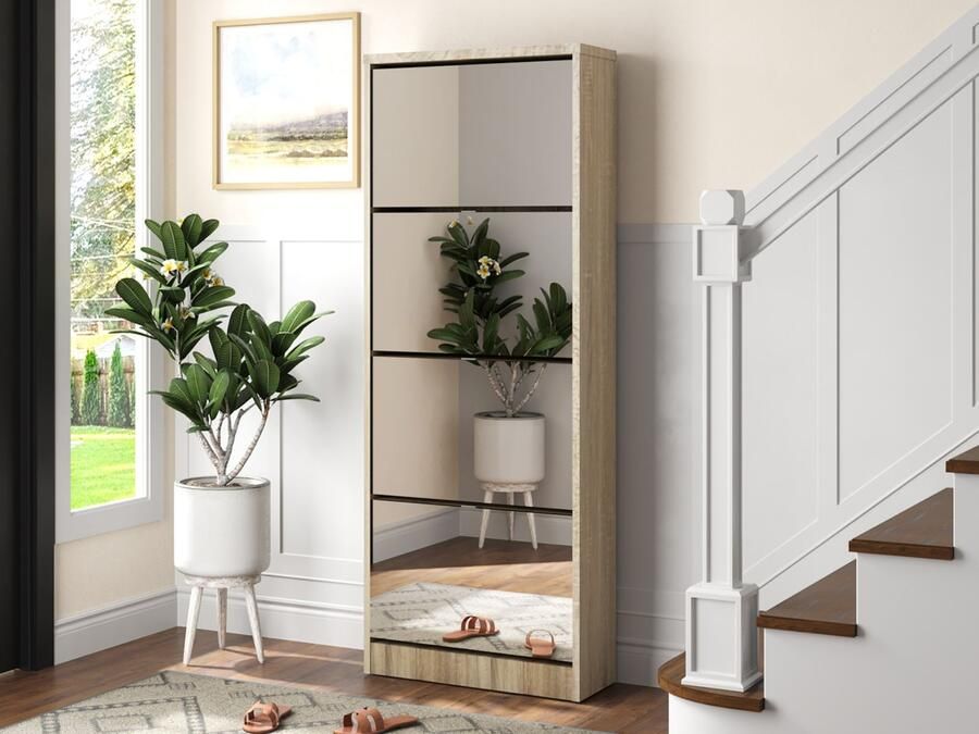 Mobistoxx Schoenenkast MATS 4 deuren sonoma