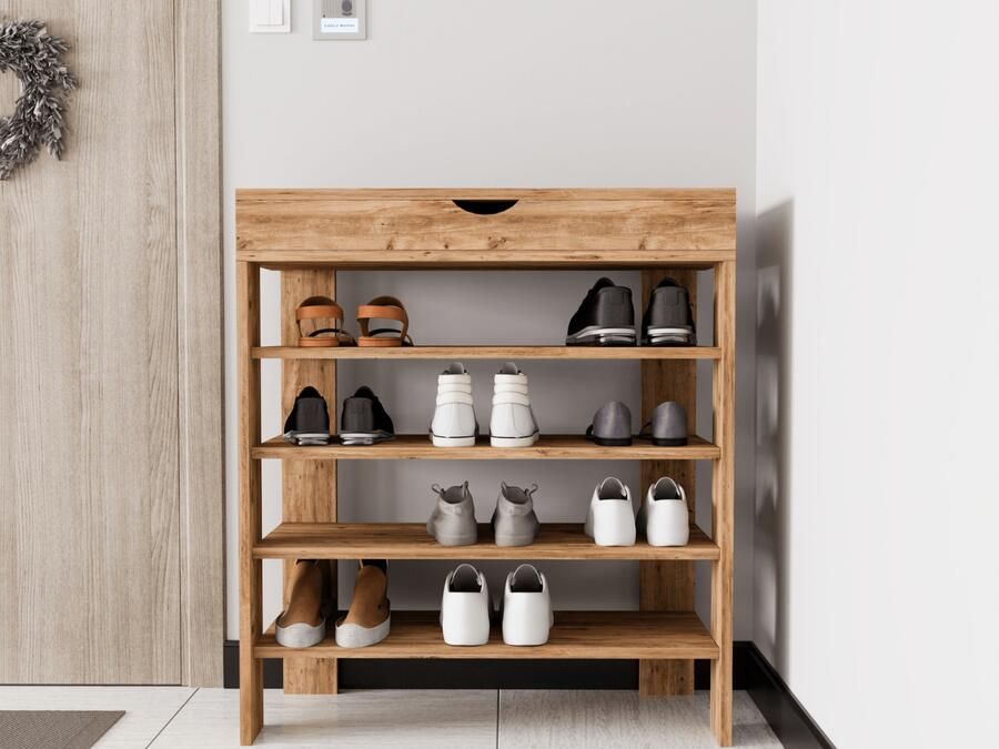Mobistoxx Schoenenkast ROYELLE 1 deur atlantische pijnboom