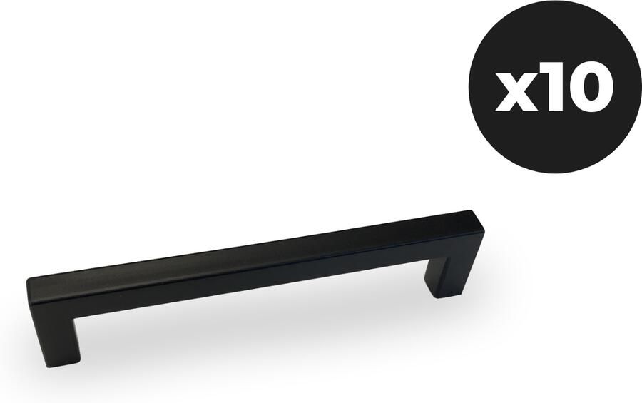 Mobistoxx Set van 10 handgrepen WASHING zwart