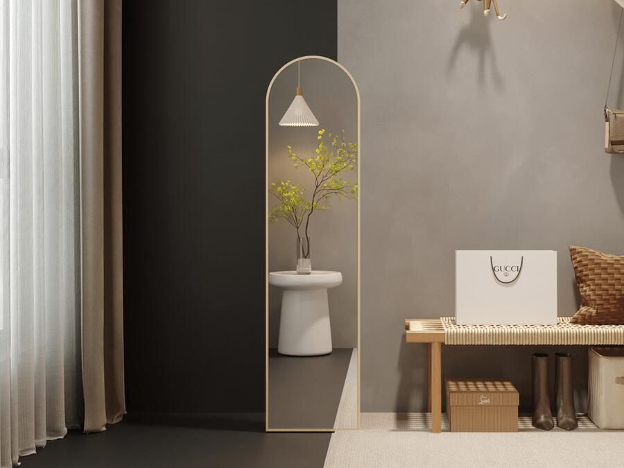 Mobistoxx Spiegel ROSALIA 160x40 cm oude eik