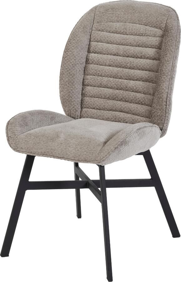 Mobistoxx Stoel EVELYNN muisgrijs