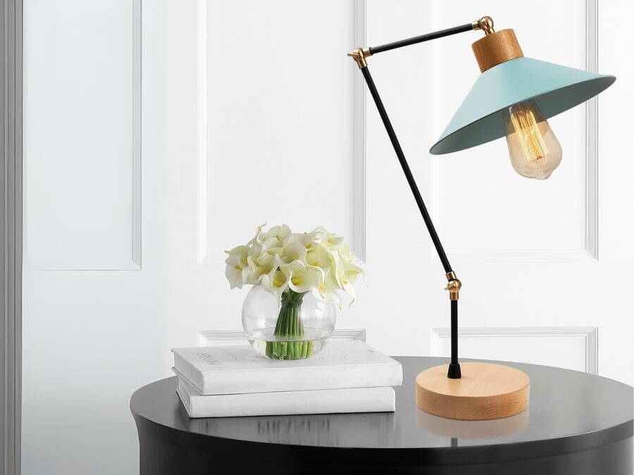 Mobistoxx Tafellamp MANORIA 1 lamp blauw