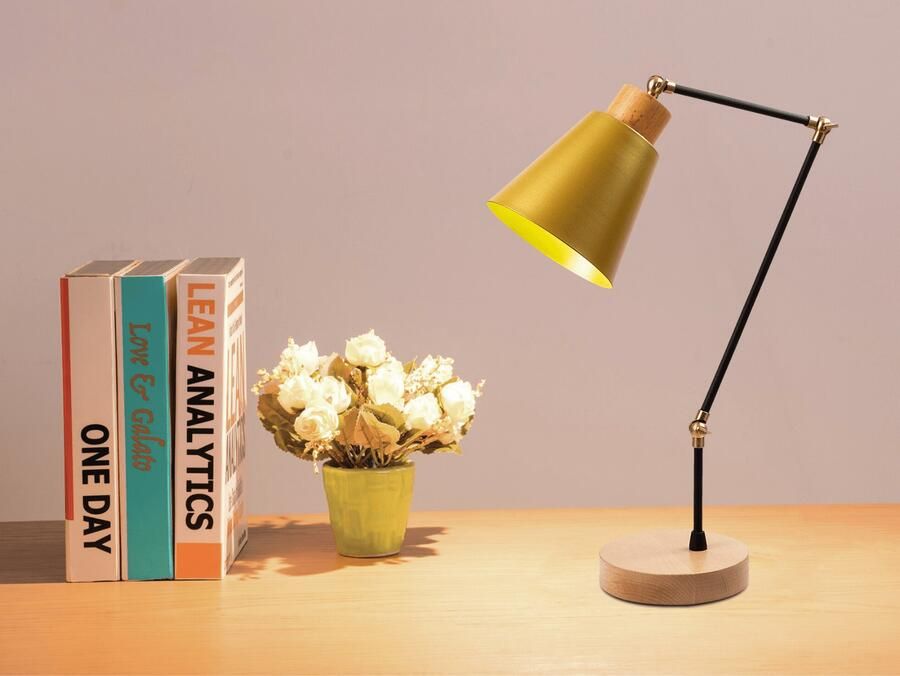 Mobistoxx Tafellamp MANORIA 1 lamp geel