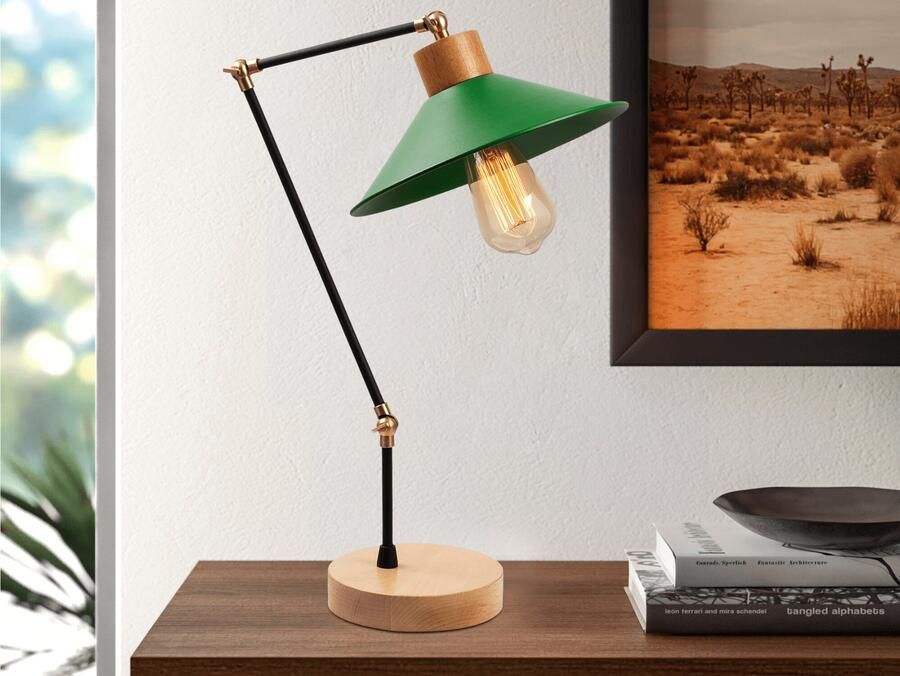 Mobistoxx Tafellamp MANORIA 1 lamp groen