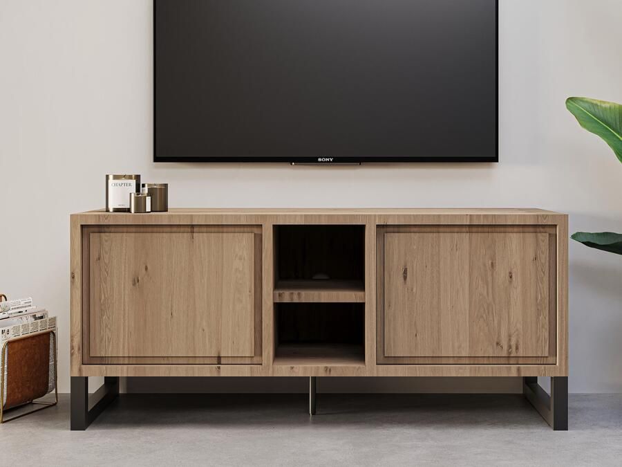 Mobistoxx Tv-meubel CANO 138 cm eik millenium naturel