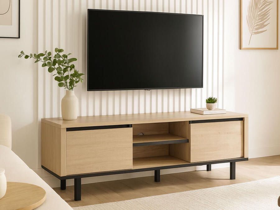 Mobistoxx Tv-meubel DURDEN 2 deuren urban eik