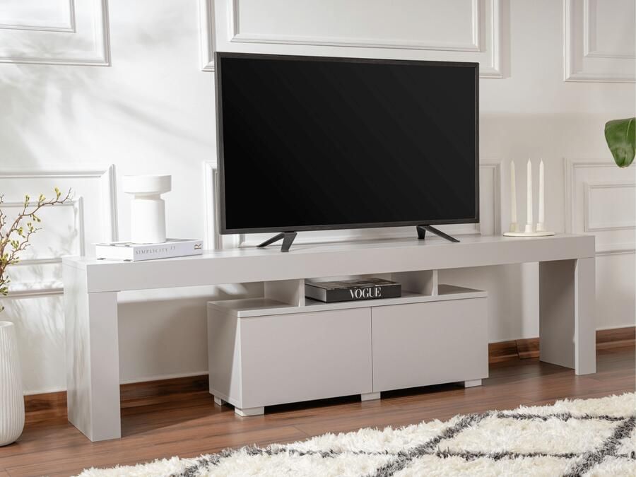 Mobistoxx Tv-meubel ELORA 2 klapdeuren grijs