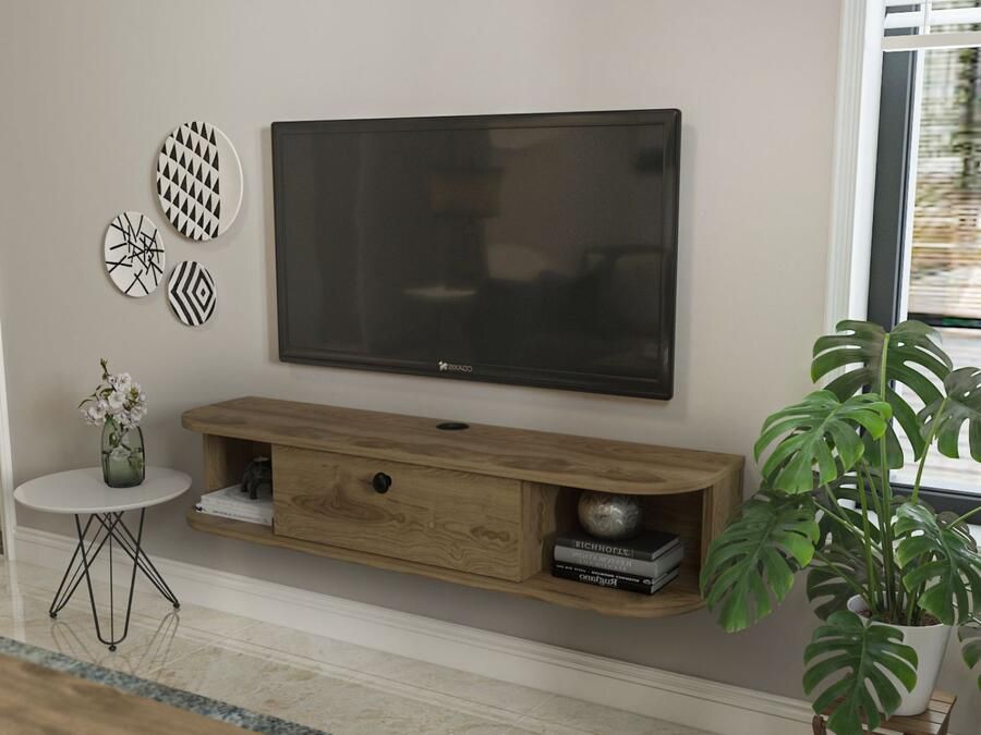 Mobistoxx Tv-meubel IBARAK 1 deur oude eik