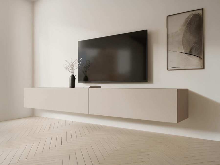 Mobistoxx Tv-meubel KINGSTON 2 klapdeuren 210 cm kasjmier