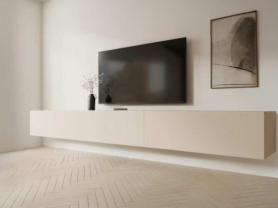 Mobistoxx Tv-meubel KINGSTON 2 klapdeuren 245 cm kasjmier
