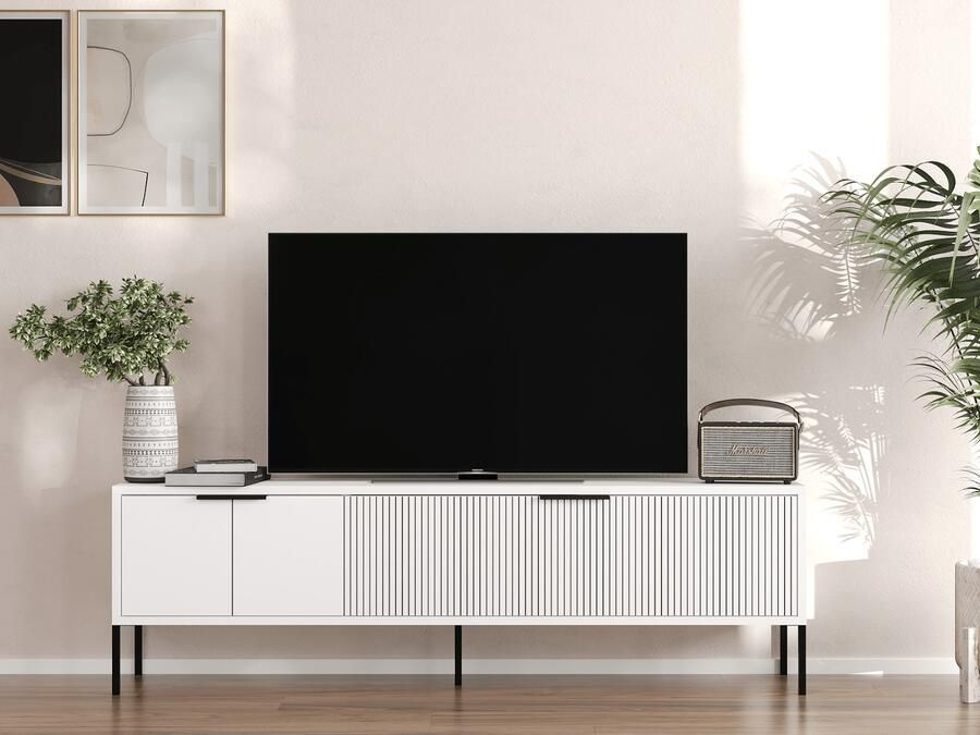 Mobistoxx Tv-meubel NOPA 2 deuren wit