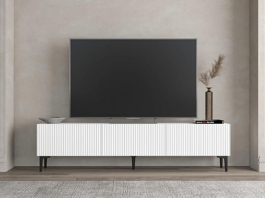 Mobistoxx Tv-meubel OSCARO 3 deuren wit