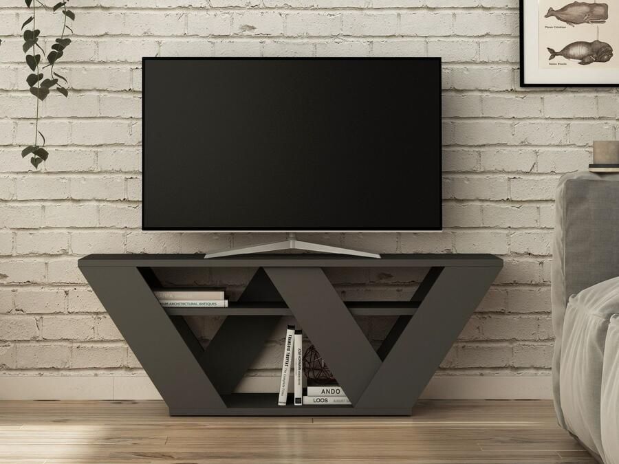 Mobistoxx Tv-meubel PIPO 110 cm antraciet