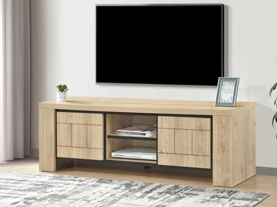 Mobistoxx Tv-meubel URGOT 2 deuren castle eik