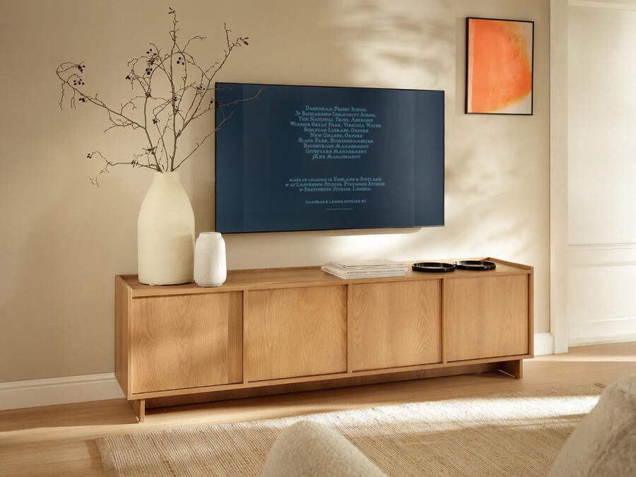 Mobistoxx TV-meubel YASUO 195 cm caramel eik