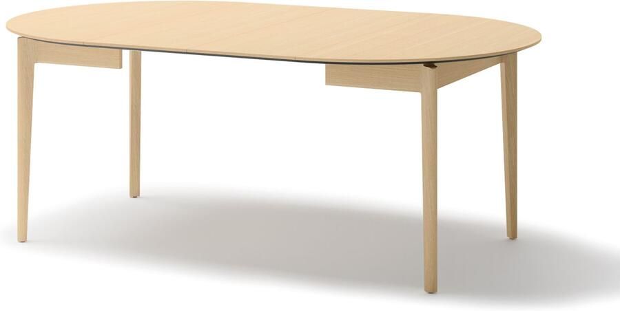 Mobistoxx Verlengbare eettafel PLOTY 120>240 cm lichte eik