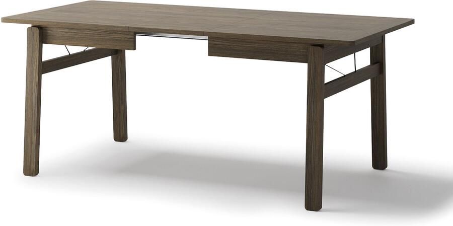 Mobistoxx Verlengbare eettafel PLOTY 149>269 cm donkere eik