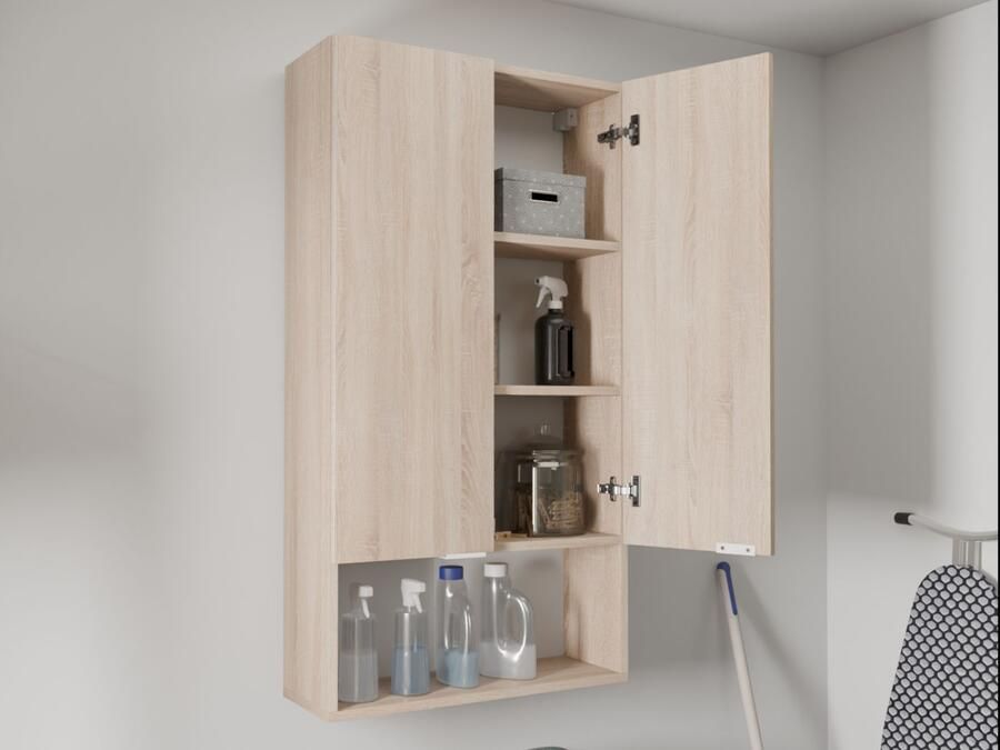 Mobistoxx Wandkast LAURA 2 deuren sonoma eik