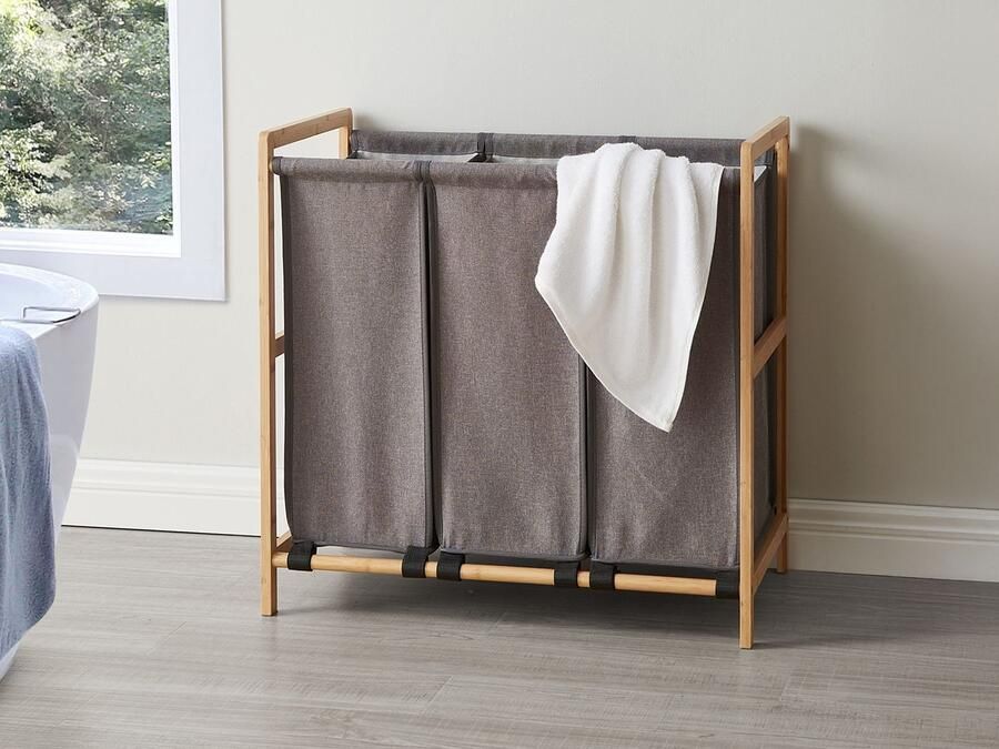 Mobistoxx Wassorteerder WASHING 3 vakken grijs