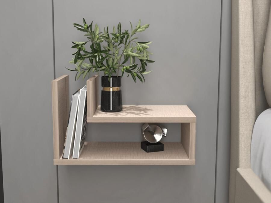 Mobistoxx Zwevend nachtkastje LARAGON kasjmier