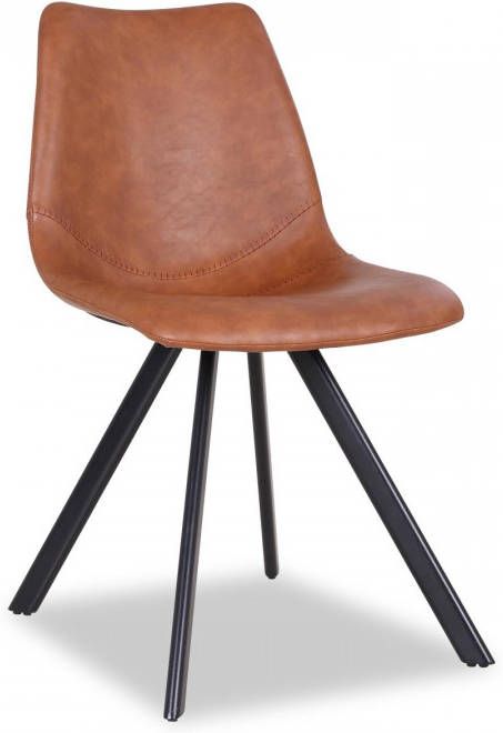 Mobistoxx Moderne stoel YUKA cognac